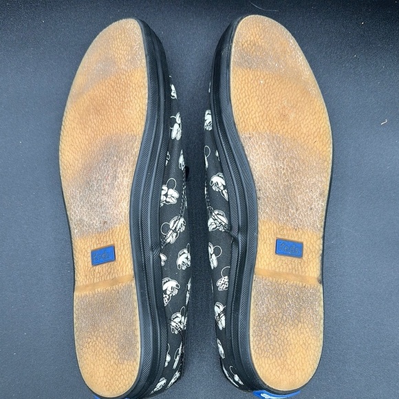 Black and White Keds Minnie Mouse Print Low Sneaker size 10 - Picture 6 of 6